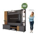 Ver imagem 6 de Estante Home Para Tv Ate 60 Polegadas Com Led 3 Portas Bahamas 