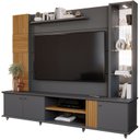 Ver imagem 2 de Estante Home Para Tv Ate 60 Polegadas Com Led 3 Portas Bahamas 