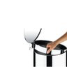 Lixeira Inox Pedal 50 Litros Decorline Lixeiras Ø 37x60,5 Cm Inox - 3