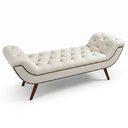 Ver imagem 5 de Puff Recamier 140cm Awa Facto Off White - Sallar Home