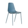 Cadeira Fixa Concha Miami Fratini Azul - 1