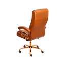 Ver imagem 3 de Cadeira Escritorio Oslo - Caramelo | Dourado:red Gold