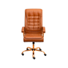 Cadeira Escritorio Oslo - Caramelo | Dourado:red Gold - 2