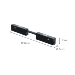 Conector Duplo P/trilho Mini Magnetico