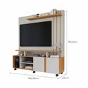 Ver imagem 3 de Estante Home para Tv até 55 Polegadas 182,5cmx160cm 2 Portas Valência 100% MDF