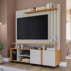 Estante Home para Tv até 55 Polegadas 2 Portas Valência 100% MDF