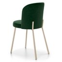 Ver mais imagens de Kit 4 Cadeiras Sala de Jantar Estofada Gavi Arena L02 Couríssimo Verde Musgo - Lyam Decor