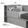 Cama com Nichos e Espaço Pet Paris - 6