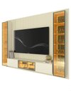 Ver imagem 3 de Conjunto Home Modulo Suspenso c/ Torres LED Nanda 3060 mm Cor:Off-White