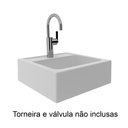 Ver imagem 3 de Cuba para Banheiro Branca 35x11,5x34cm Bn3630 Tecno Mobili Branco