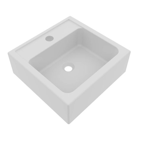 Cuba para Banheiro Branca 35x11,5x34cm Bn3630 Tecno Mobili Branco
