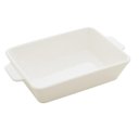 Ver imagem 1 de Travessa Porcelana Refratário 23,5x15,5cm com Alça Branco