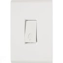 Ver imagem 1 de Conjunto 4x2 com 1 Pulsador Campainha Tramontina Liz 10 a 250 V Branco Tramontina