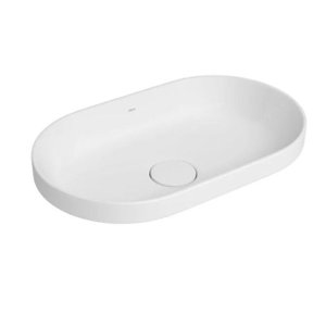 Cuba Sobrepor Oval 50cm Branco L.24050.17