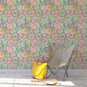 Ver imagem 2 de Papel de Parede Temático Viagem Carimbo Cidades Famosas 1,5m