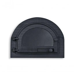 Porta Forno Ferro Igloo com Vidro Libaneza 31,0x36,5cm - 1