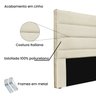 Cabeceira Queen 160cm Linho La Italiana - 4