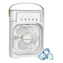Ver imagem 1 de Ventilador Climatizador Portátil USB - Branco