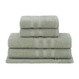 Jogo Toalhas Banhão Buddemeyer 5p Vanilla Verde 1171 - 1 Jogo Toalhas Banhão Buddemeyer 5p Vanilla Verde 1171 - 1