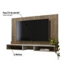 Painel para TV Suspenso Seul até 60 Polegadas Mobler - 3