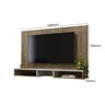 Painel para TV Suspenso Seul até 60 Polegadas Mobler - 4