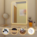 Ver imagem 6 de Espelho Decorativo 90x60cm com LED Branco Quente Ponto Decor