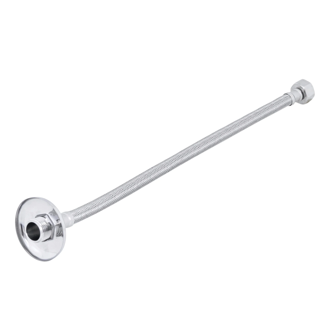 100 Unidades Engate Mangueira Flexível 60cm Completa - 1