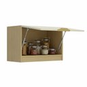 Ver imagem 2 de Armário Aéreo de Cozinha 60cm 1 Porta Basculante New York Móvel na Caixa
