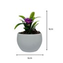 Ver imagem 5 de Kit 5 Vasos Decorativos Redondos com Hortênsias