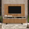 Painel Adams 100% MDF P/ TV Até 55" Louro / Luna - 8