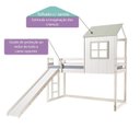 Ver imagem 4 de Cama Alta Infantil Cabana Family com Escorregador Casatema MadeiraOriginals