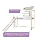 Ver imagem 5 de Cama Alta Infantil Cabana Family com Escorregador Casatema MadeiraOriginals