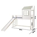 Ver imagem 7 de Cama Alta Infantil Cabana Family com Escorregador Casatema MadeiraOriginals