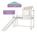 Ver imagem 4 de Cama Alta Infantil Cabana Family com Escorregador Casatema MadeiraOriginals