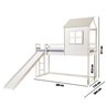 Cama Alta Infantil Cabana Family com Escorregador Casatema MadeiraOriginals - 7