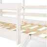 Cama Alta Infantil Cabana Family com Escorregador e Estante Casatema MadeiraOriginals - 6