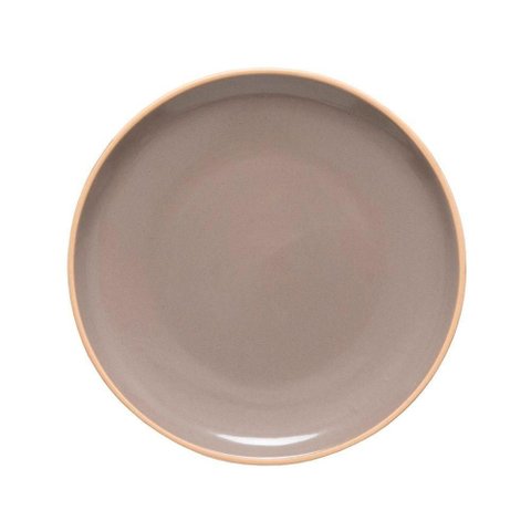 Prato Raso Copa e Cia Harmonie em Cerâmica Vanilla