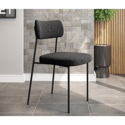 Kit 2 Cadeiras Mona Espresso Móveis - 3