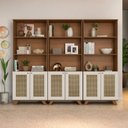 Ver imagem 1 de Conjunto Sala de Estar: 3 Estantes Trama 4708