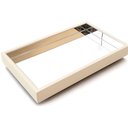 Ver imagem 1 de Bandeja Espelhada Decorativa Salar Cozinha Cantinho do Café Espelhada 50cm por 30cm Off White