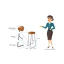 Ver imagem 3 de Jogo Mesa Bistrô 2 Banquetas Alta Bar Cozinha Balcão - ÉdeCasaMóveis                                                                           