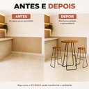 Ver imagem 5 de Jogo Mesa Bistrô 2 Banquetas Alta Bar Cozinha Balcão - Édecasamóveis