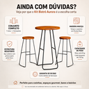 Ver imagem 6 de Jogo Mesa Bistrô 2 Banquetas Alta Bar Cozinha Balcão - Édecasamóveis