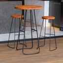 Ver imagem 6 de Jogo Mesa Bistrô 2 Banquetas Alta Bar Cozinha Balcão - ÉdeCasaMóveis                                                                           