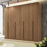 Guarda Roupa Casal 8 Portas 6 Gavetas 100% Mdf Fernanda  - 1