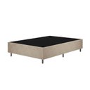 Ver imagem 1 de Base Box Casal Zeus Viero 25x138x188cm Bege/Creme