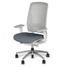 Cadeira Presidente Marelli Around 2756b Mescla Cinza com Base Polida - 2