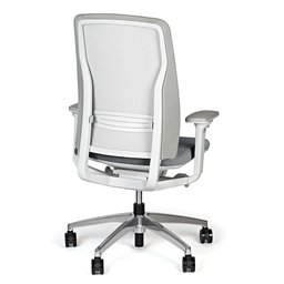Cadeira Presidente Marelli Around 2756b Mescla Cinza com Base Polida - 4