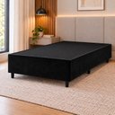 Ver imagem 1 de Base Box Casal Zeus Viero 25x138x188cm Preto