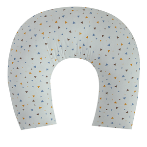 Almofada Amamentação Bebê 100% Algodão Percal 200 Fios Moderninhos:triangles